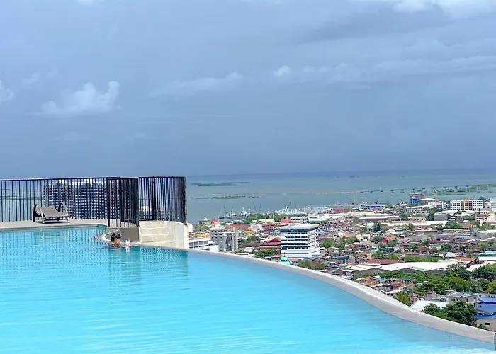 High View 1room In Near Ayala Mall With Rooftop Pool, Fast Wifi And Netflix Apartment Cebu