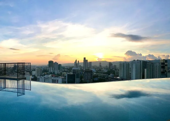 Apartment High View 1room In Near Ayala Mall With Rooftop Pool, Fast Wifi And Netflix Cebu